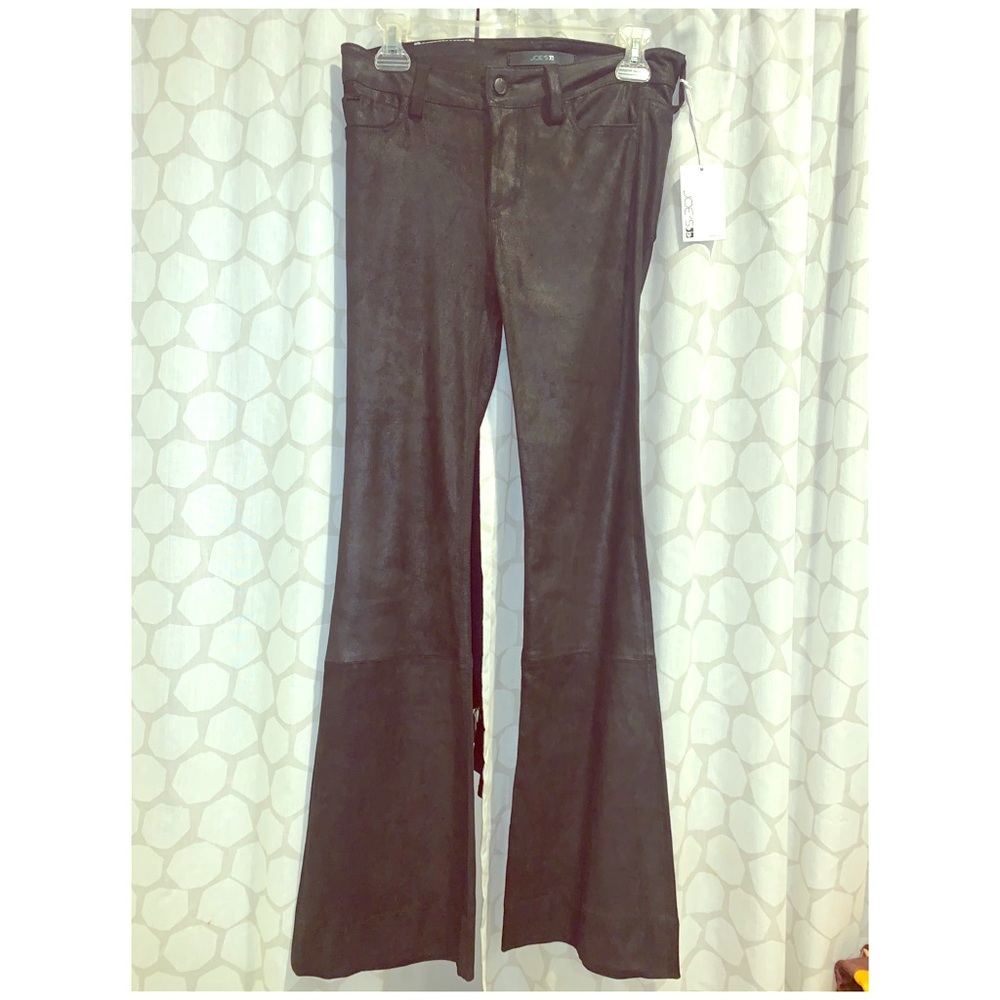 Lamb skin Joes Jeans flare pants